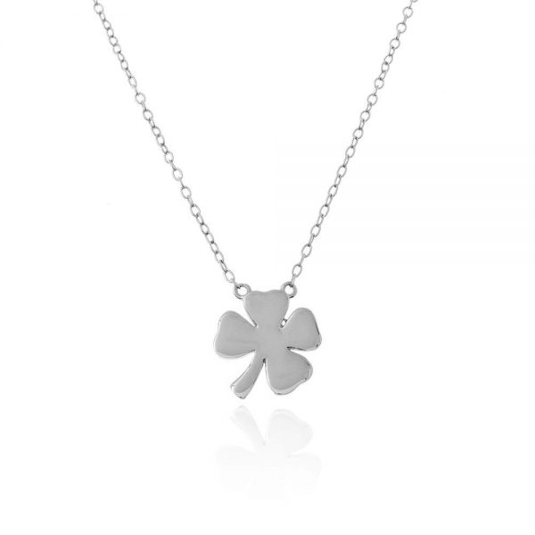 Y Trébol Suerte Plata