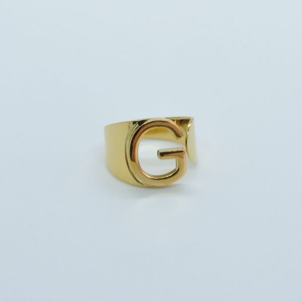 x G Gold Anillo