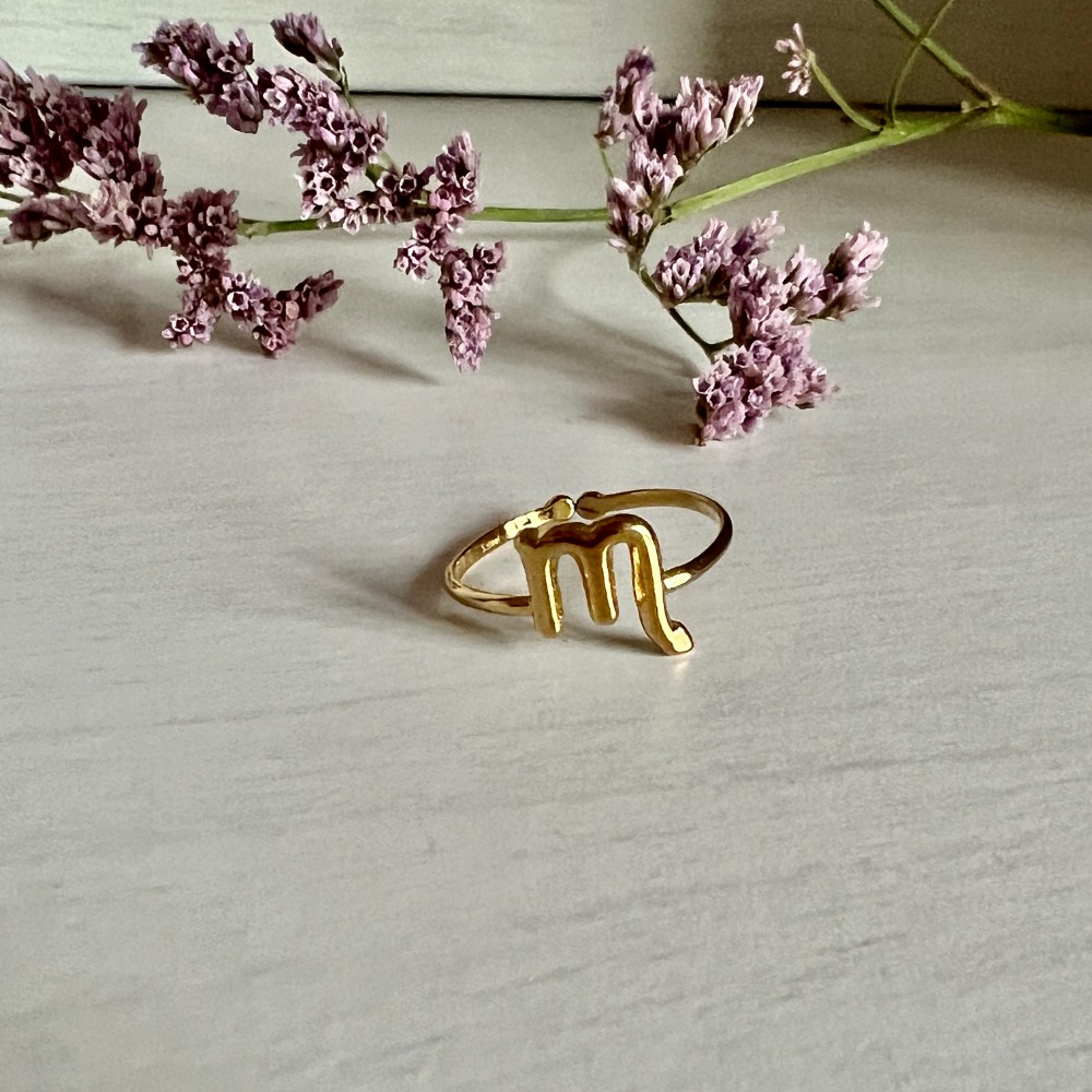 Escorpio Gold Ring - Imagen 2