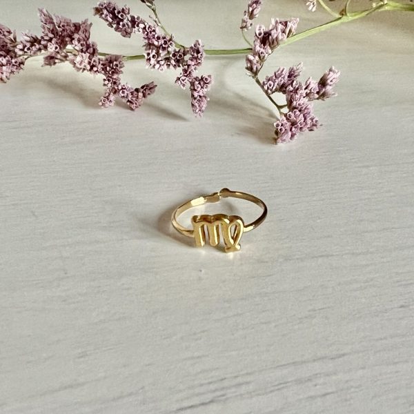 Virgo Gold Ring